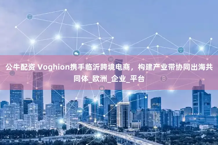 公牛配资 Voghion携手临沂跨境电商，构建产业带协同出海共同体_欧洲_企业_平台